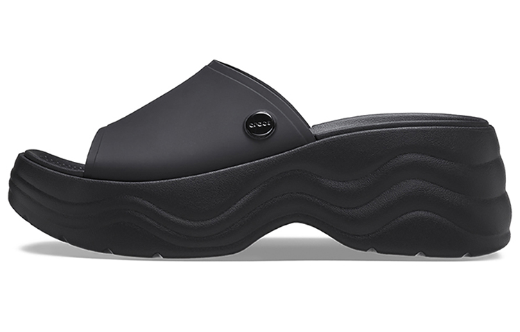 Crocs Skyline Slide Sandals 'Black' Women's
