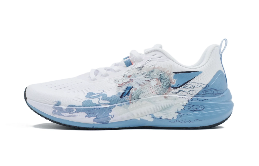 LiNing Red Hare 7 Cushioning Abrasion Resistant Breathable Low top Training Running Shoes Men's Blue White