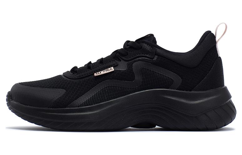 361° Abrasion Resistant Breathable Low Top Running Shoes Women's Black