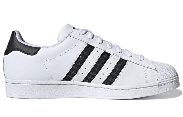 Adidas Superstar 'Logo Stripes White Black' купить в интернет-магазине Yoocart с быстрой доставкой по России.