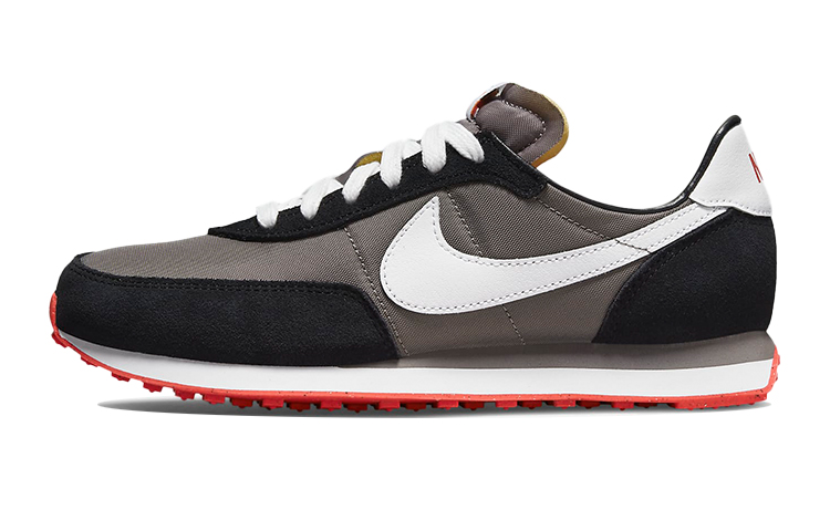 Nike Waffle Trainer 2 Pewter Siren Red GS