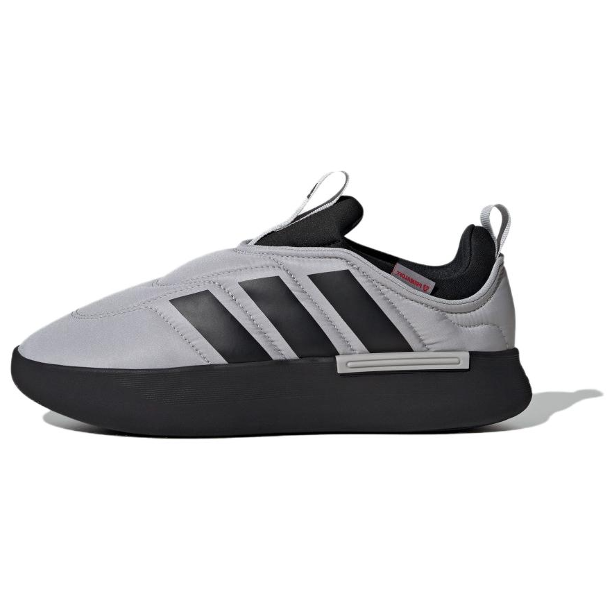 Adidas Adipuff Anti Slip Wear Resistant Low Top Casual Shoes Unisex Gray Black