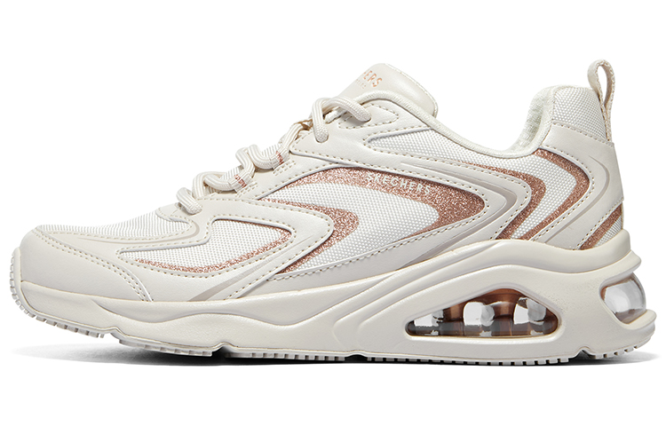 Skechers Tres Air 'Shimm Airy White Rose Gold' Women's