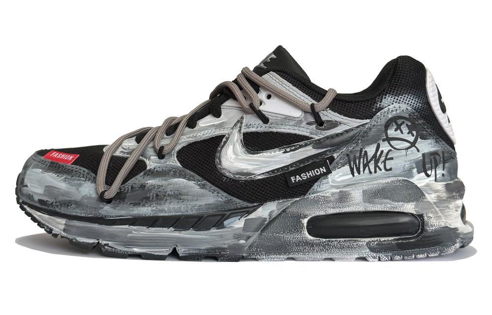 Nike Air Max Correlate Wake Cushioning Lightweight Low-Top Casual Shoes Unisex Black Gray