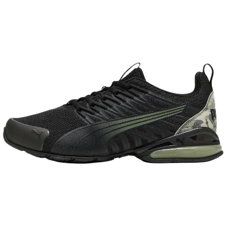 PUMA Voltaic Evo Abrasion Resistant Low Top Casual Running Shoes Unisex Black