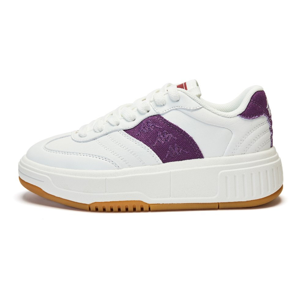 Kappa Skateboard Shoes Women's White Purple