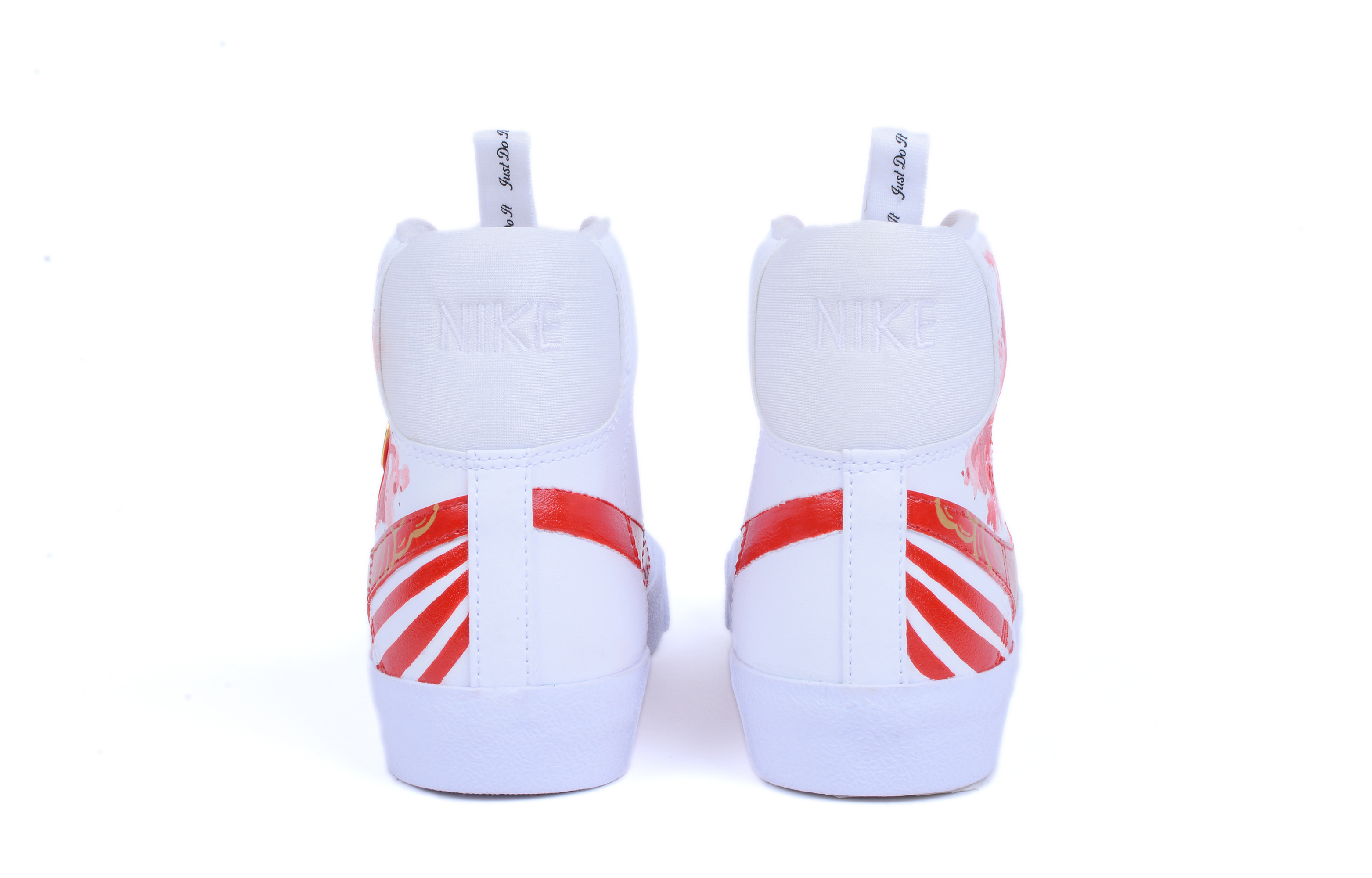 Nike Blazer 77 SE D Quick Dry Wear-Resistant Lightweight Breathable Mid-Top Vintage Casual Skateboard Shoes Women's Red купить в интернет-магазине Yoocart с быстрой доставкой по России.
