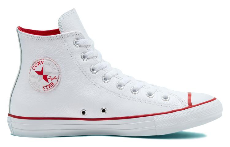 Converse Seasonal Color Leather Chuck Taylor All Star 'Red White' купить в интернет-магазине Yoocart с быстрой доставкой по России.