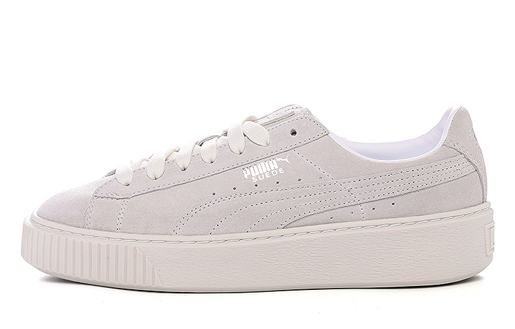 PUMA Suede Platform Gray Women's