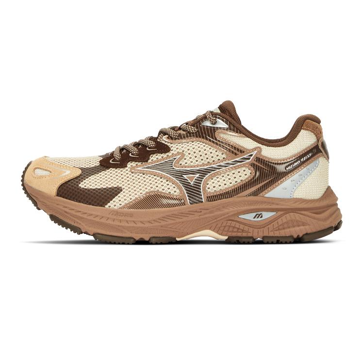 Mizuno Racer S Low-Top Running Shoes Unisex Candied Chestnuts