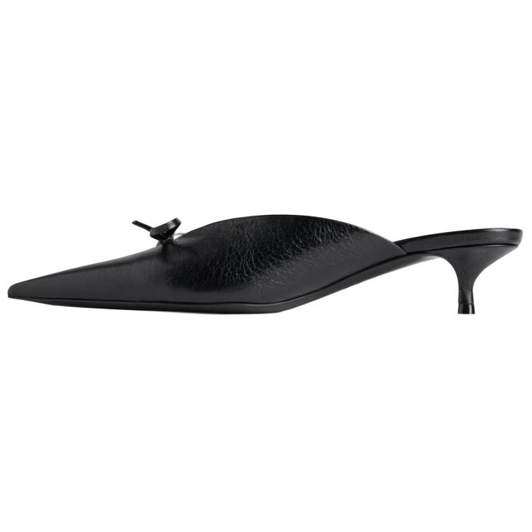 Balenciaga Knife Bow Detailed Mules Women's