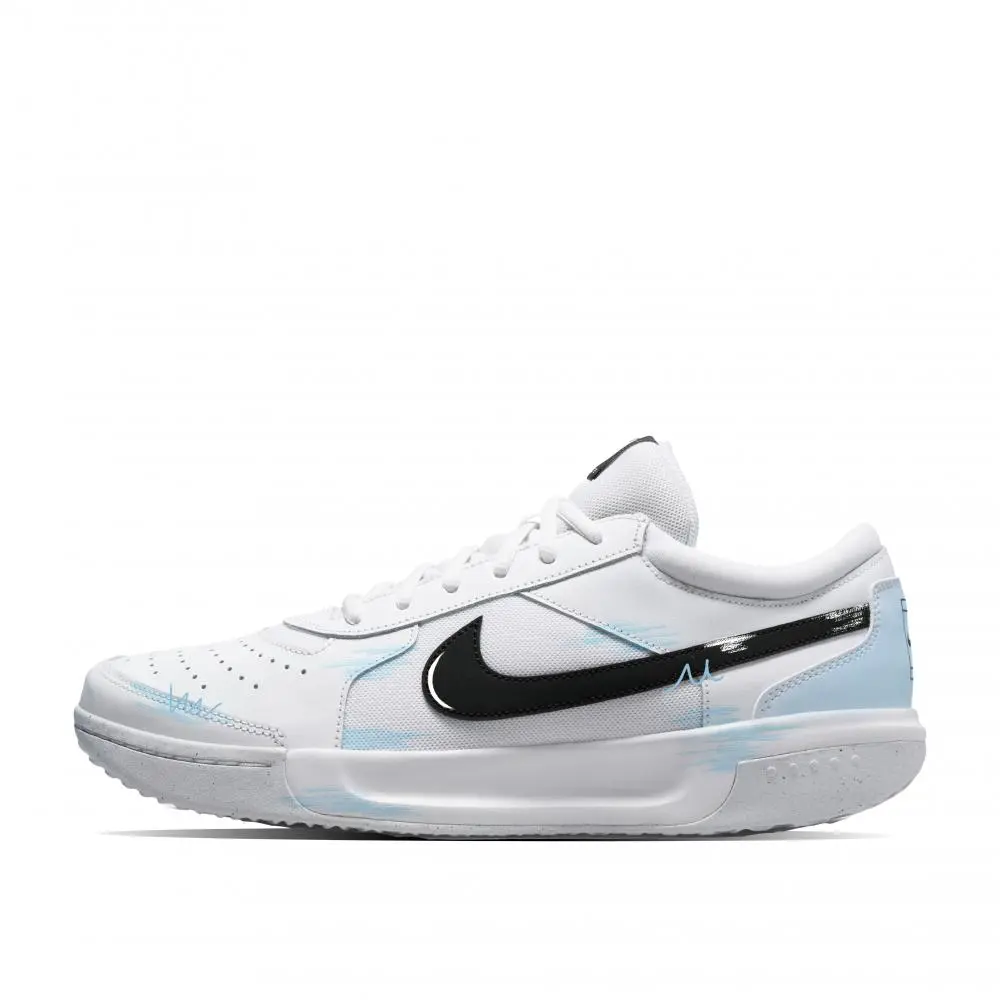 Nike Court Lite 3 Arc Light Breathable And Lightweight Low top Tennis Shoes Men's Blue White
