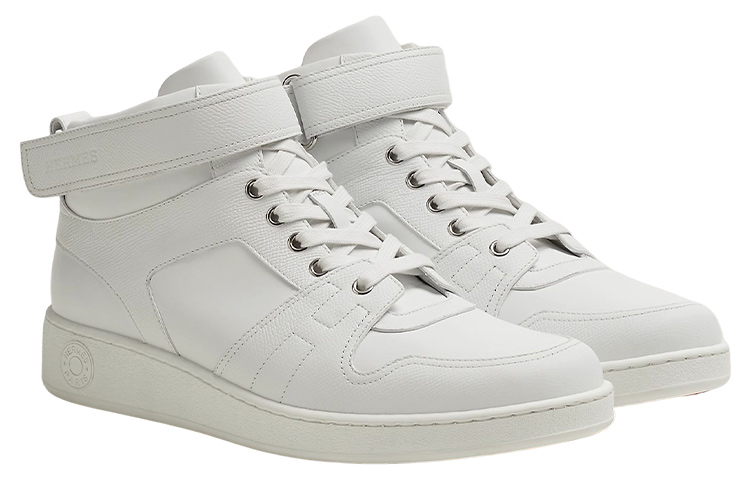 HERMES Freestyle High Top Stylish Skateboarding Shoes Men's White