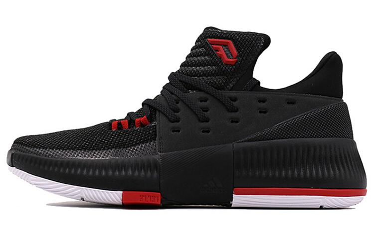 Adidas D Lillard 3 'Black Scarlet'