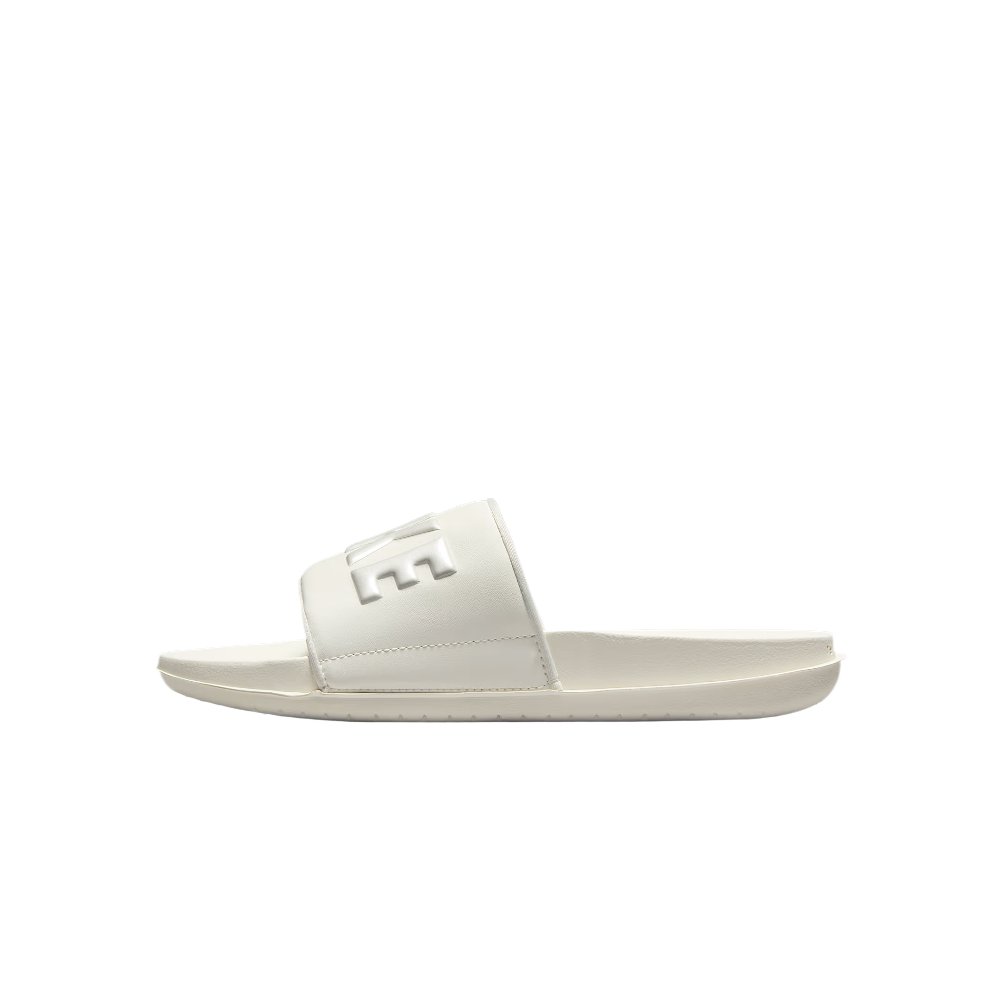 Nike Offcourt Slide Slippers Women's Sail White Metallic Silver