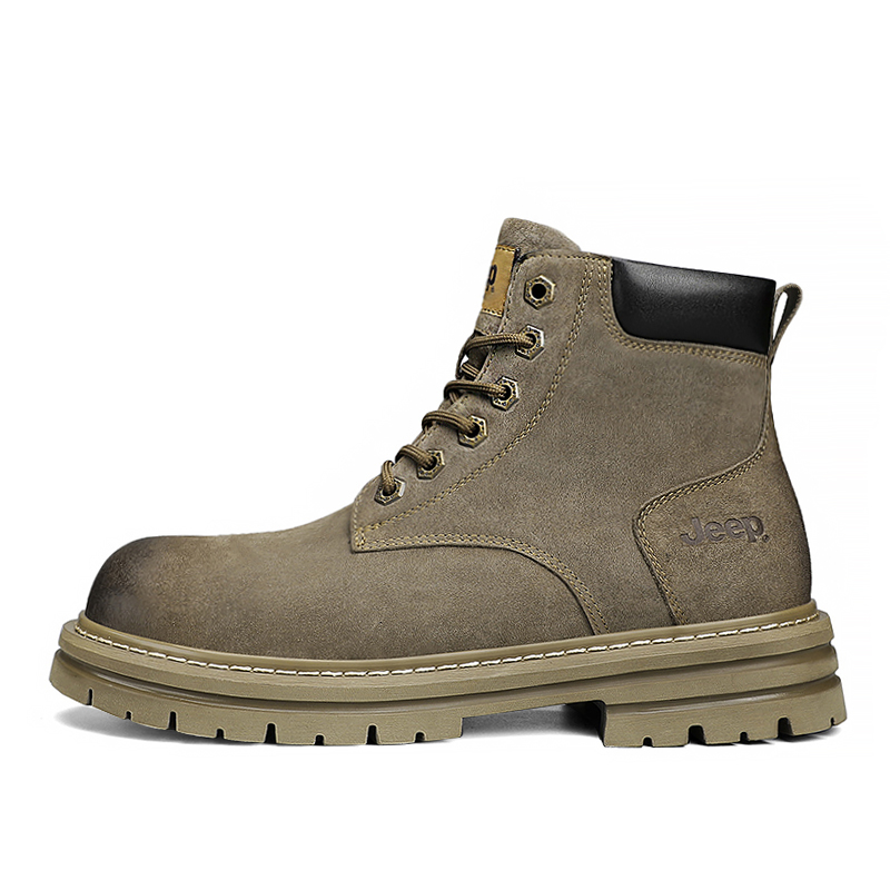Jeep Short Martin Boot Men's Brown Gray