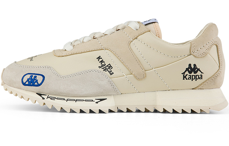 Kappa Anti Slip Wear Resistant Low Top Casual Shoes Unisex White