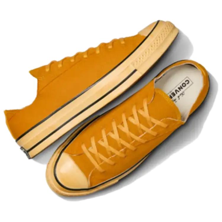 Converse Chuck 70 Anti Slip Wear Resistant Low Top Canvas Shoes Unisex Yellow