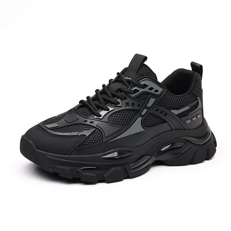 Playboy Low Top Chunky Sneakers Men's Black