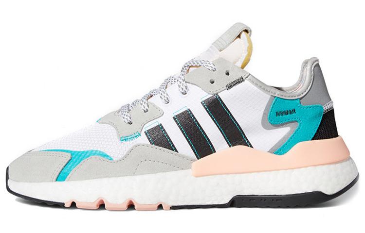 Adidas Nite Jogger White Hi Res Aqua