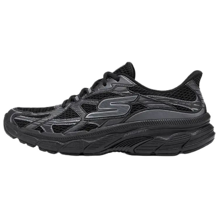 Skechers MEN'S GO Cushioning Running Shoes Men's Black