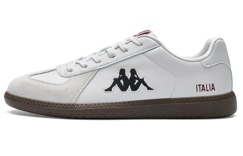 Kappa Urban Sports Anti Slip Wear Resistant Low Top Skateboard Shoes Unisex Cool Gray