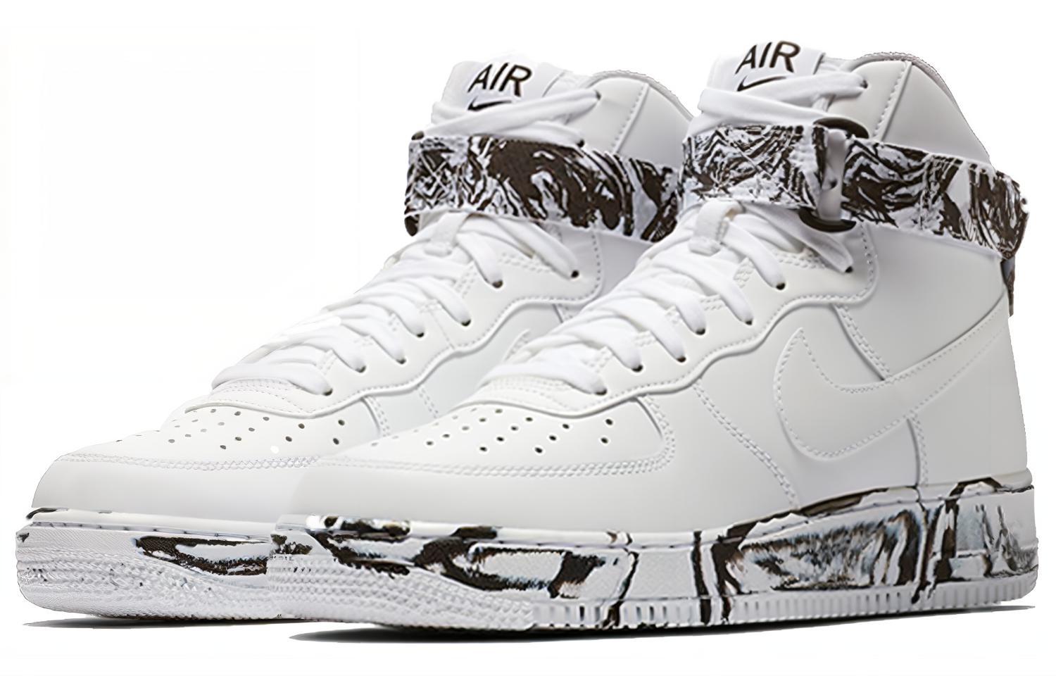 Nike Air Force 1 High Dip Dye White Black купить в интернет-магазине Yoocart с быстрой доставкой по России.