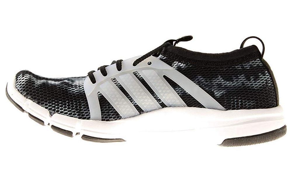 Adidas Core Grace Cushioned Slip-Resistant Low-Top Training Shoes Women's Black White