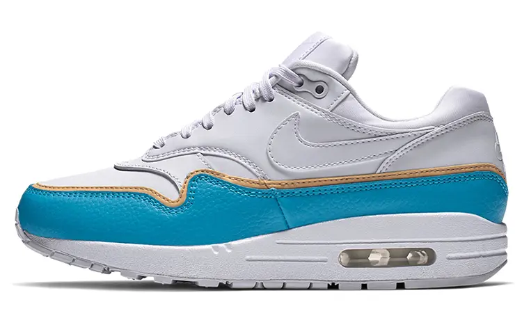 Nike Air Max 1 Liner White Blue Women's