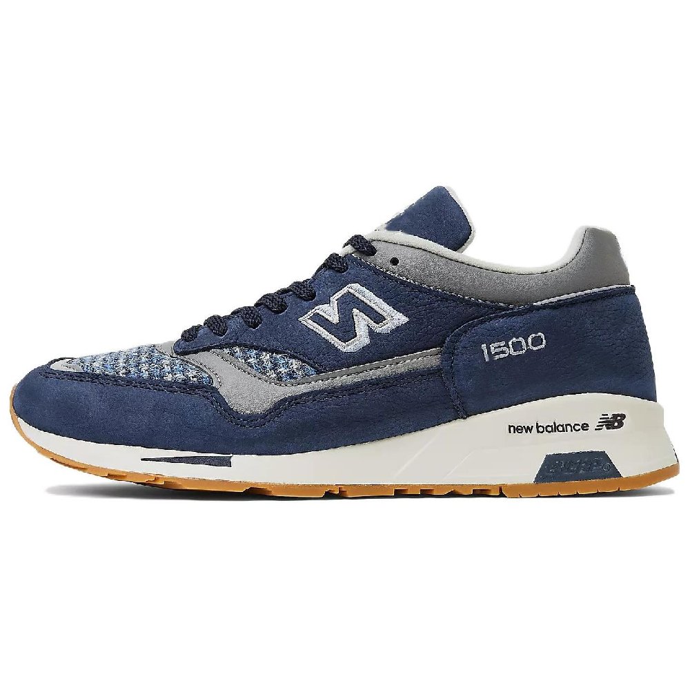New Balance 1500 MiUK Navy Grey Harris Tweed