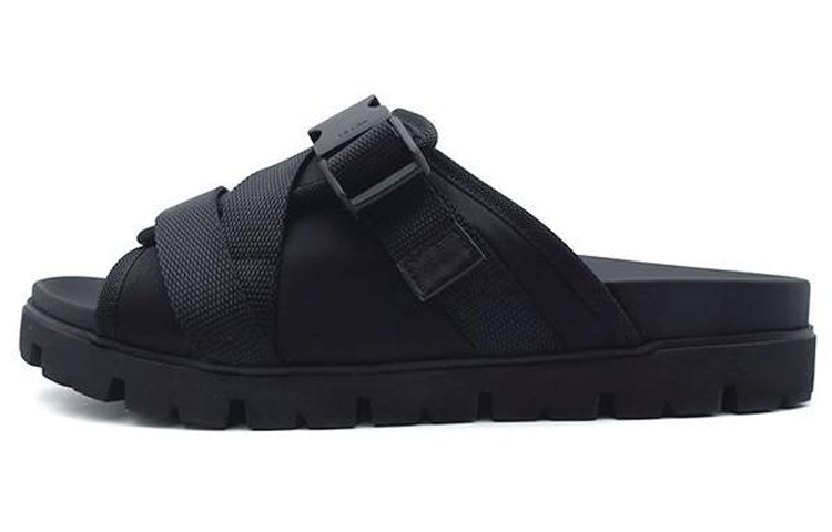PRADA Slide Slippers Men's Black