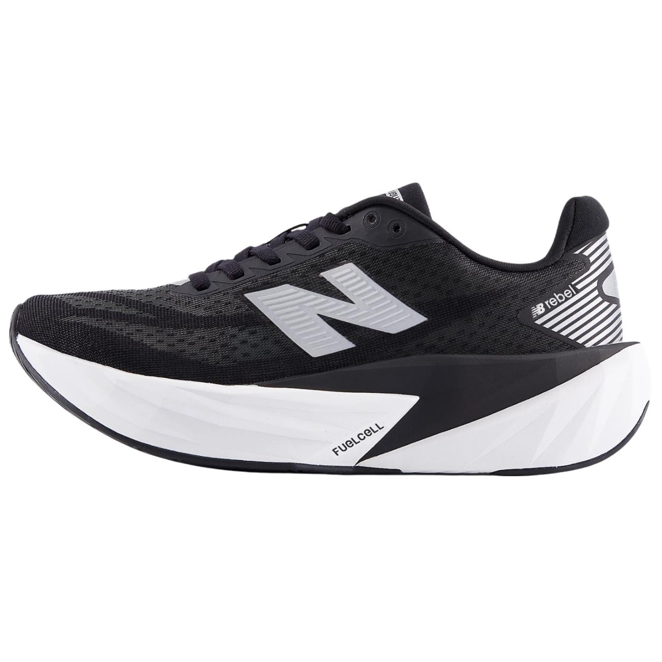 New Balance Women's FuelCell Rebel V5 'Black White Silver Metallic' Women's