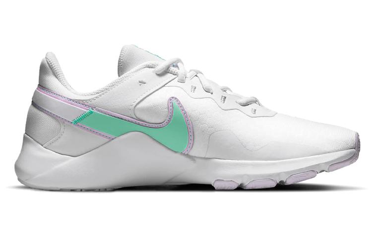 Nike Legend Essential 2 White Green Glow Women's купить в интернет-магазине Yoocart с быстрой доставкой по России.