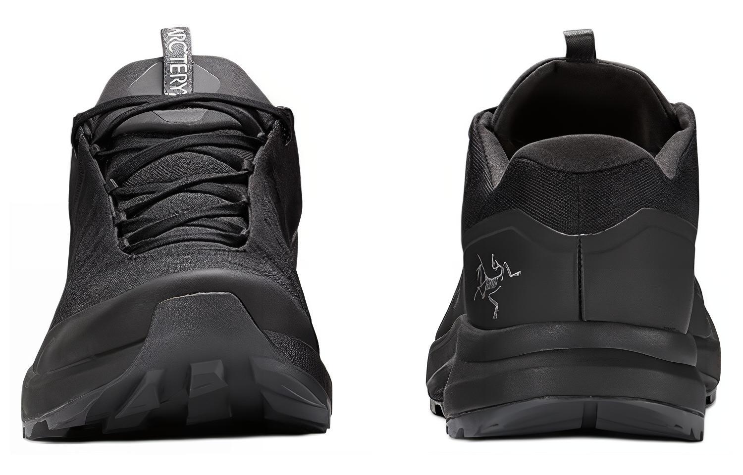 Arcteryx Aerios FL Abrasion Resistant Waterproof And Breathable Low top Hiking Shoes Men's Black Gray купить в интернет-магазине Yoocart с быстрой доставкой по России.