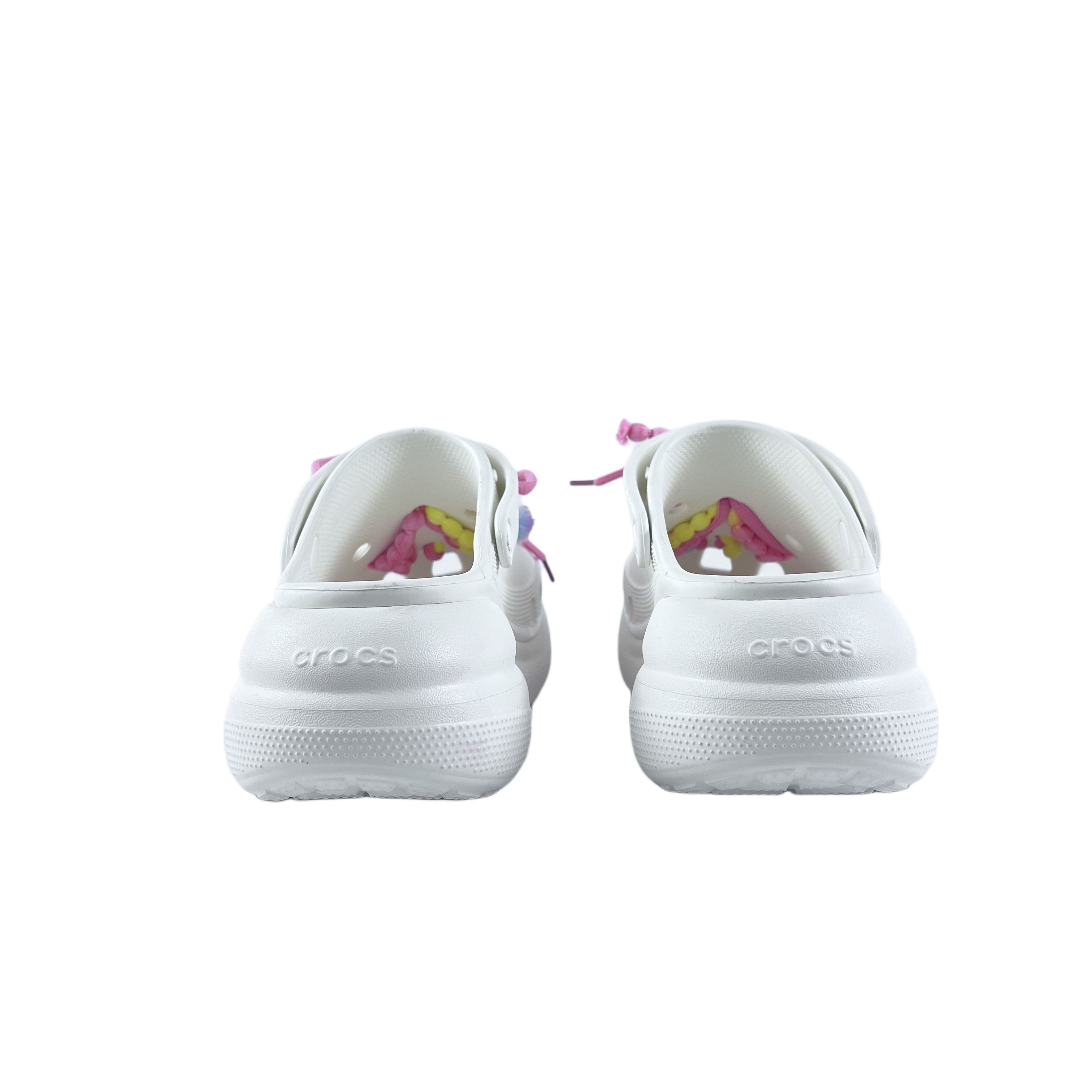 Crocs Crush Clog Clogs Unisex White купить в интернет-магазине Yoocart с быстрой доставкой по России.