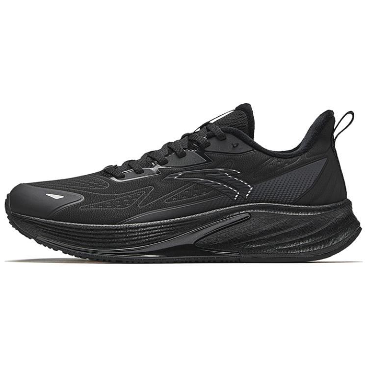 Anta Rocket 6.0 Wear-Resistant Coverage Rebound Low-Top Casual Running Shoes Men's Black Gray