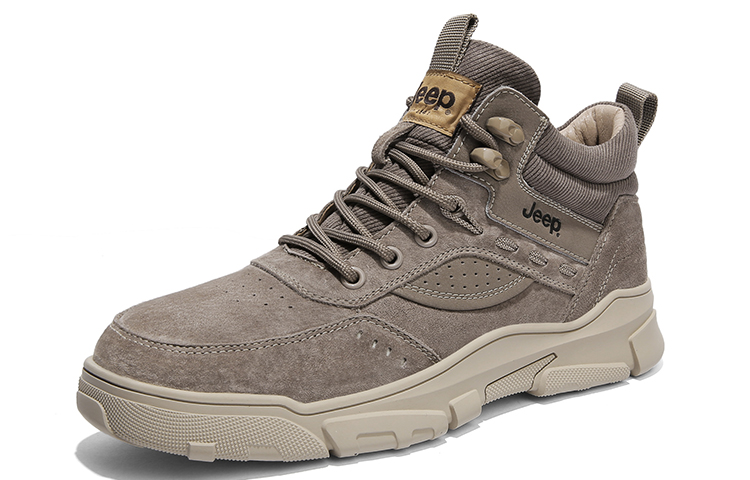 Jeep Outdoor Boots Men Steel Gray купить в интернет-магазине Yoocart с быстрой доставкой по России.
