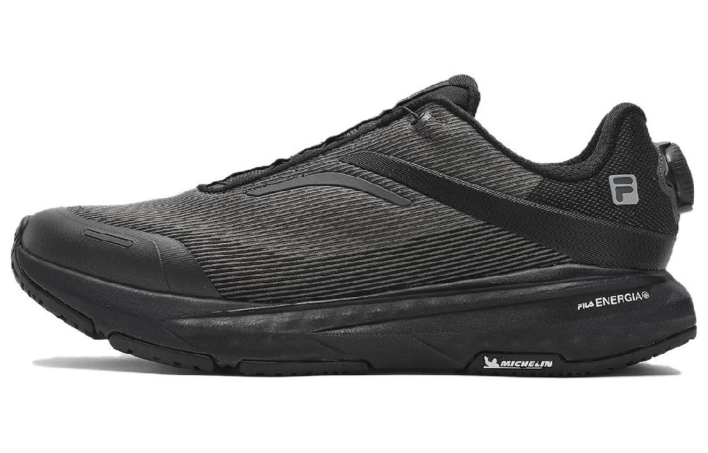 FILA BOA ENERGY 2 Low Top Casual Training Physical Fitness Test Physical Exam City Commute Running Shoes Men's Black