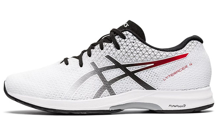 Asics Lyteracer 4 2E Wide 'White Black'