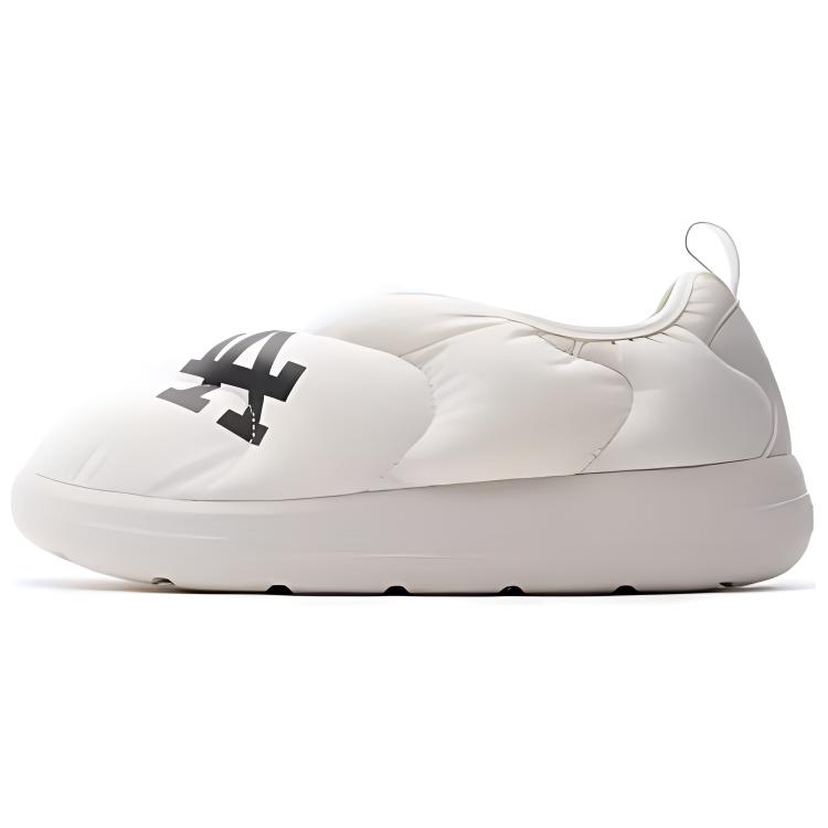 MLB Chunky Classic A FLEECE Casual Shoes Women's Low-Top Ecru