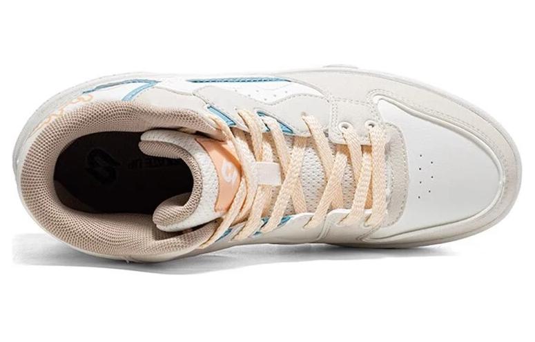 361° Anti-Slip Wear-Resistant Low-Top Skateboard Shoes Women's Ecru купить в интернет-магазине Yoocart с быстрой доставкой по России.