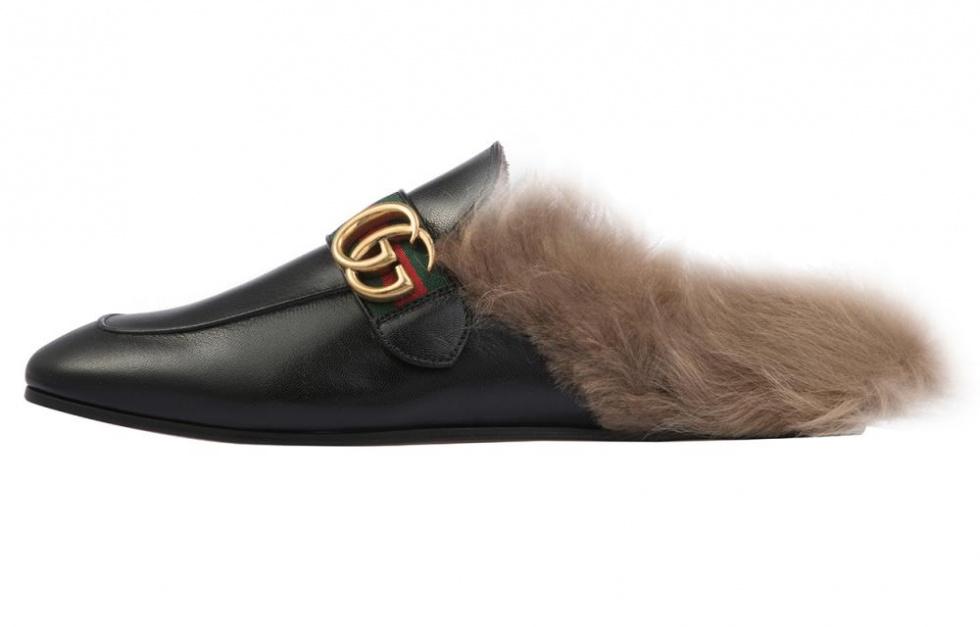 GUCCI Princetown Stylish Sandal Men's Black