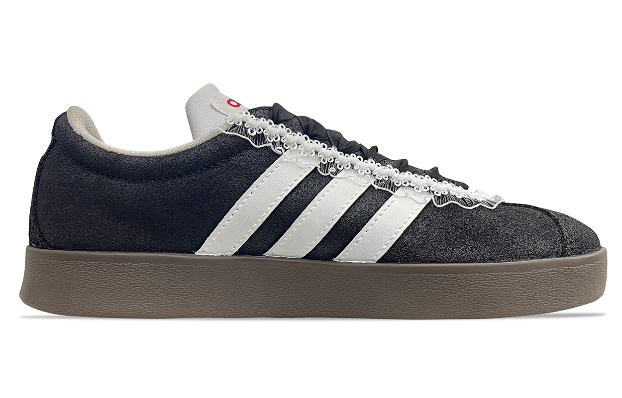 Adidas VL COURT 2.0 Abrasion Resistant Low Top Skateboard Shoes Women's Black купить в интернет-магазине Yoocart с быстрой доставкой по России.