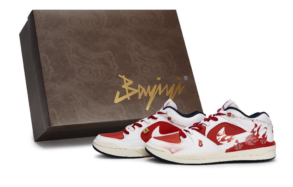 Jordan Stadium 90 Casual Shoes Unisex Low Top White/Red