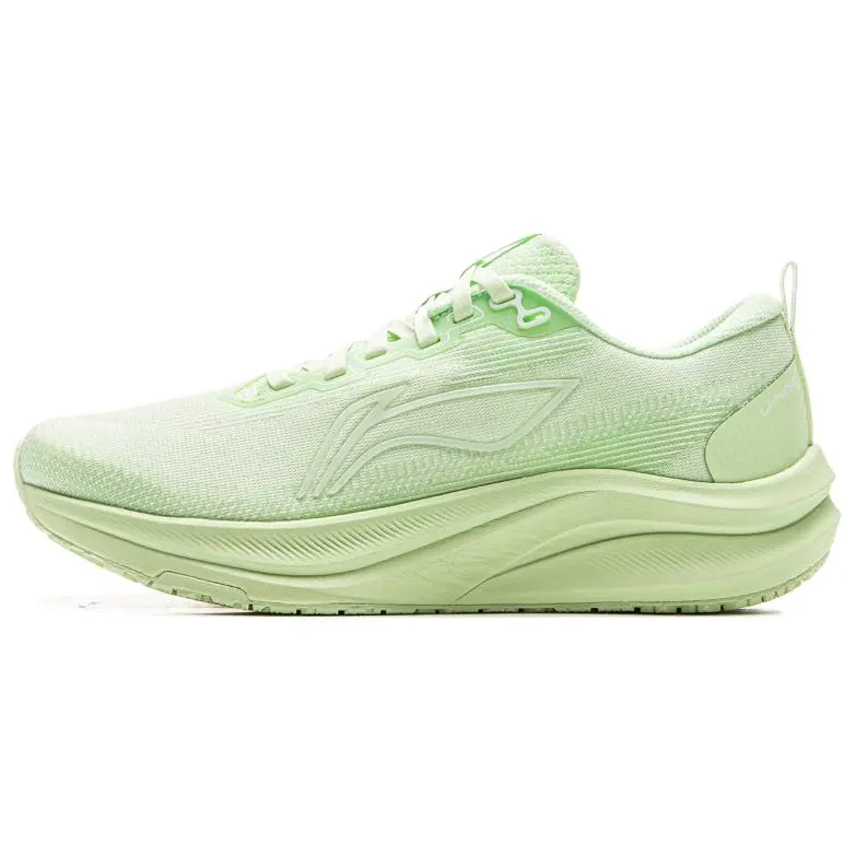 LiNing Red Hare 8 Shock Absorbers Slip Resistant Abrasion Resistant Low Top Training Racing Running Shoes Women's Green