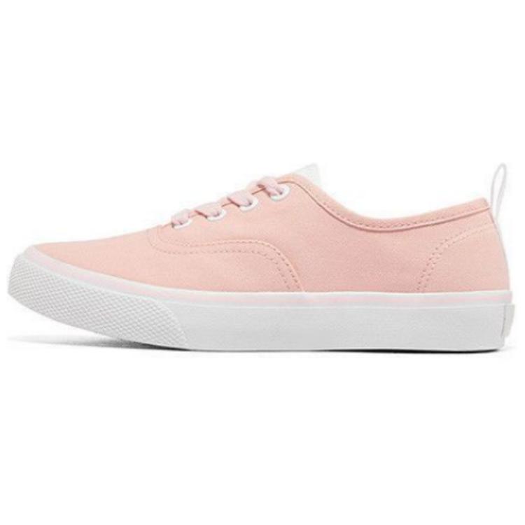 Skechers Low Top Canvas Shoes Women's Pink