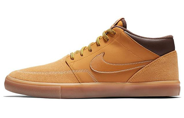 Nike Sb Portmore Ii Solarsoft Mid Bronze