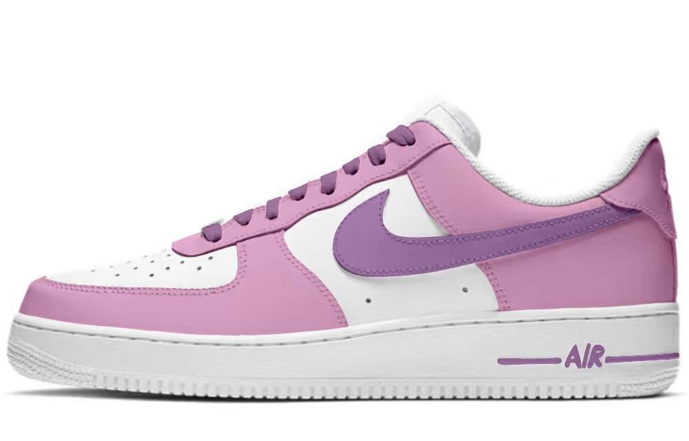 Nike Air Force 1 Dream Purple Anti-Slip Wear-Resistant Low-Top Skateboard Shoes Men's Purple