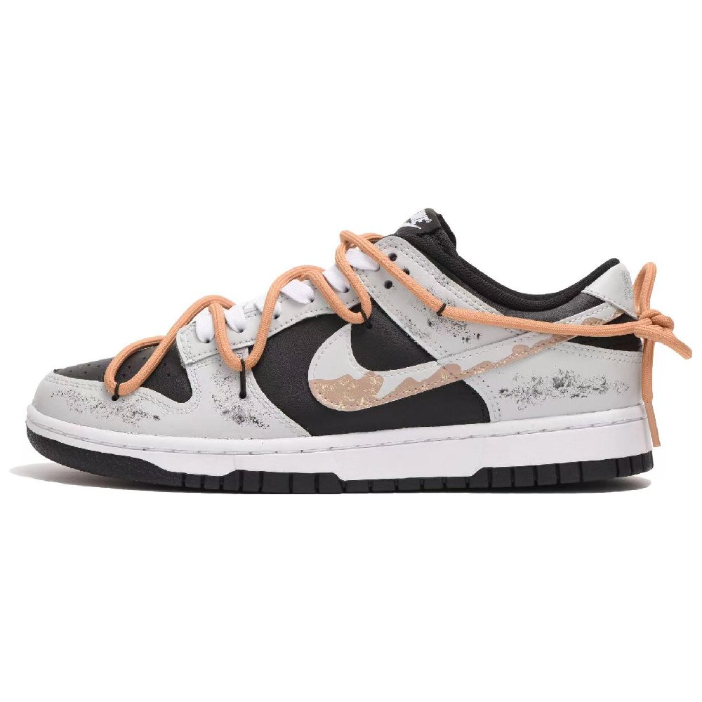 Nike Dunk Skateboard Shoes Men Low-Top Gray