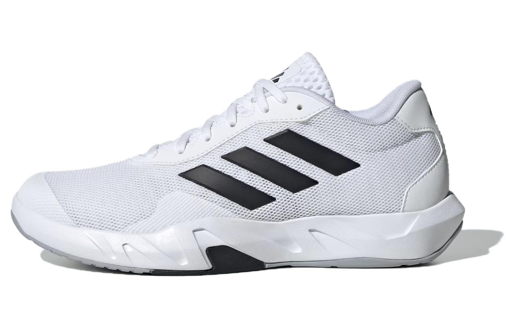 Adidas Amplimove Trainer Cloud White Core Black Grey Two